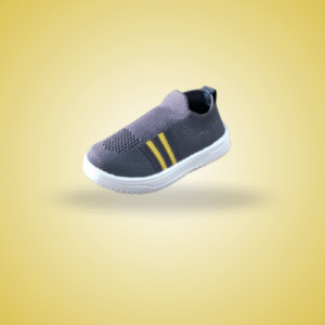 spyn shoe grey & yellow